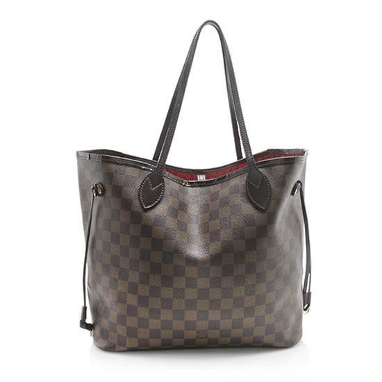 Louis Vuitton Damier Ebene Neverfull MM Tote