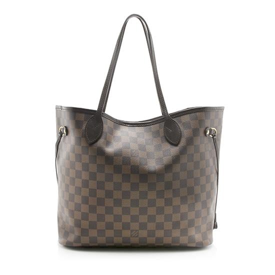 Louis Vuitton Damier Ebene Neverfull MM Tote