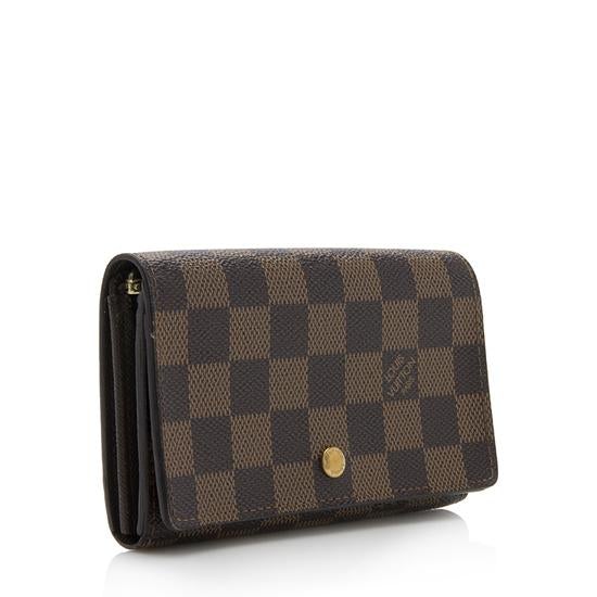 Louis Vuitton Damier Ebene Porte Monnaie Billets Wallet