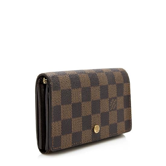 Louis Vuitton Damier Ebene Porte Monnaie Billets Wallet