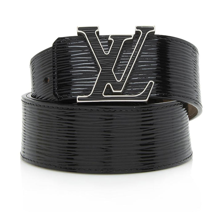 L*V Epi Electric Initiales Belt - Size 34 / 85 (SHF-12223)