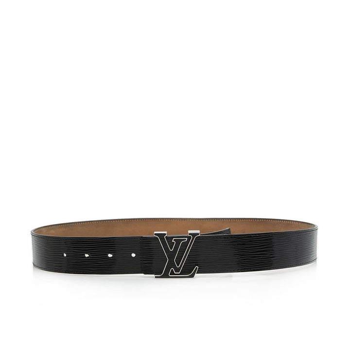 L*V Epi Electric Initiales Belt - Size 34 / 85 (SHF-12223)