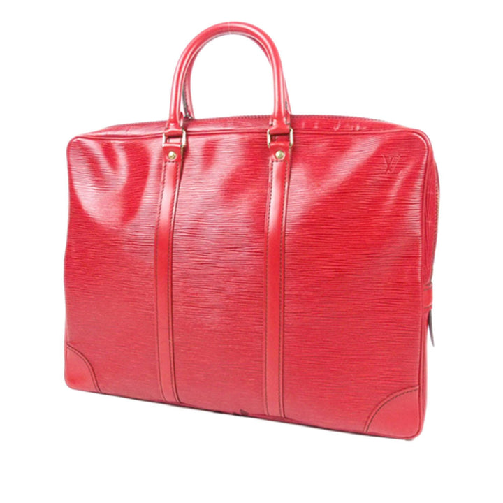 L*V Epi Leather Porte-Documents Voyage Briefcase (SHG-10663)