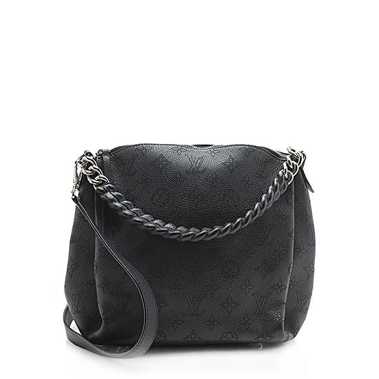 Louis Vuitton Mahina Leather Babylone Chain BB Satchel