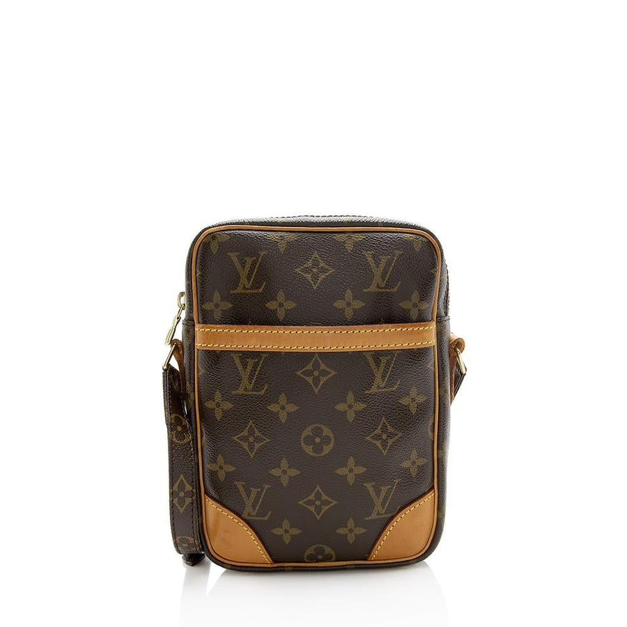 Louis Vuitton Monogram Canvas Danube Shoulder Bag (SHF-11803)