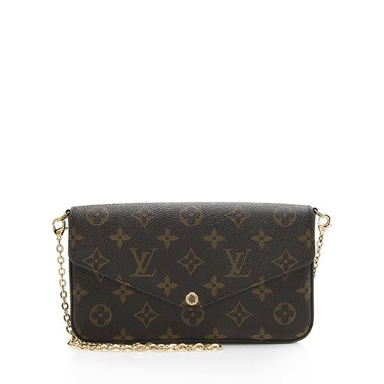 Louis Vuitton Monogram Canvas Felicie Wallet on Chain Bag