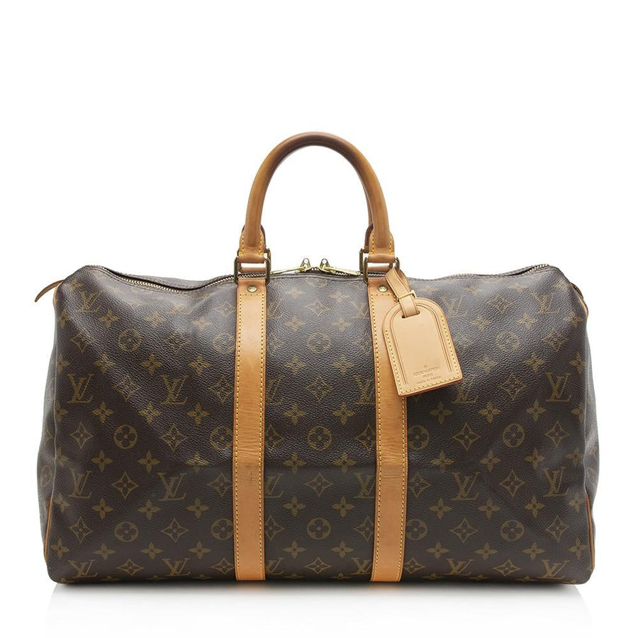 Louis Vuitton Monogram Canvas Keepall 45 Duffel Bag