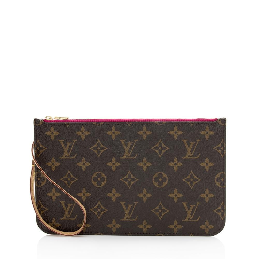 Louis Vuitton Monogram Canvas Neverfull MM Pochette