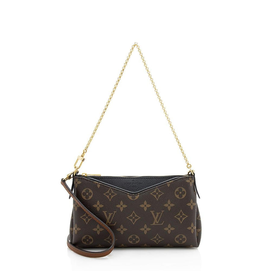 Louis Vuitton Monogram Canvas Pallas Clutch