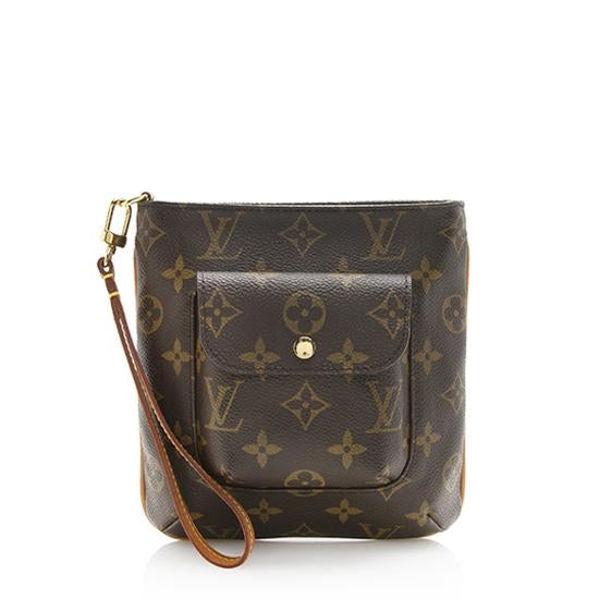 Louis Vuitton Monogram Canvas Partition Wristlet