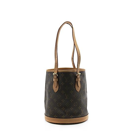 Louis Vuitton Monogram Canvas Petit Bucket Tote