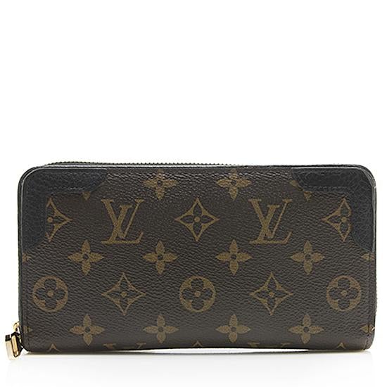 Louis Vuitton Monogram Canvas Retiro Zippy Wallet