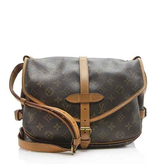 Louis Vuitton Monogram Canvas Saumur 30 Messenger Bag