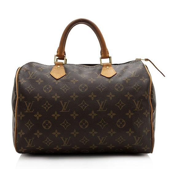 Louis Vuitton Monogram Canvas Speedy 30 Satchel - FINAL SALE