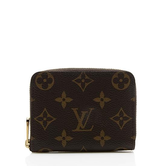 Louis Vuitton Monogram Canvas Zippy Coin Wallet