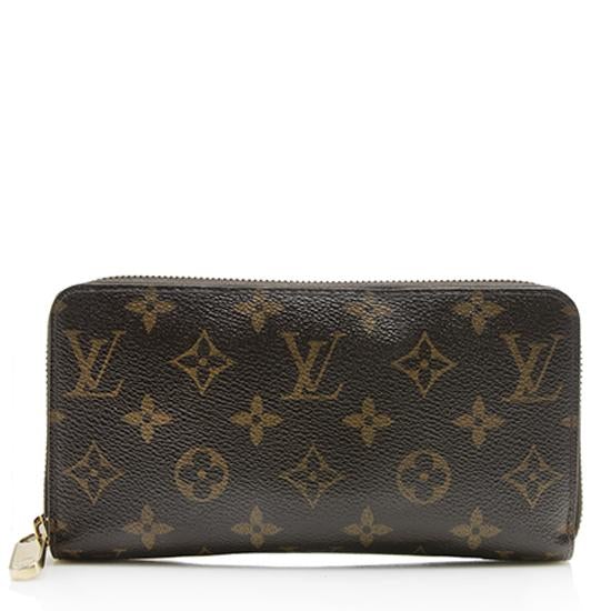 Louis Vuitton Monogram Canvas Zippy Wallet