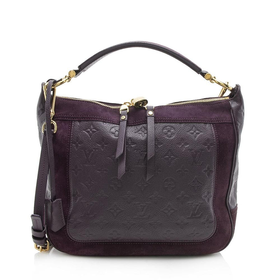 Louis Vuitton Monogram Empreinte Audacieuse PM Hobo (SHF-11588)