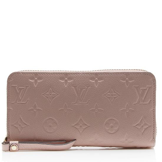 Louis Vuitton Monogram Empreinte Zippy Wallet