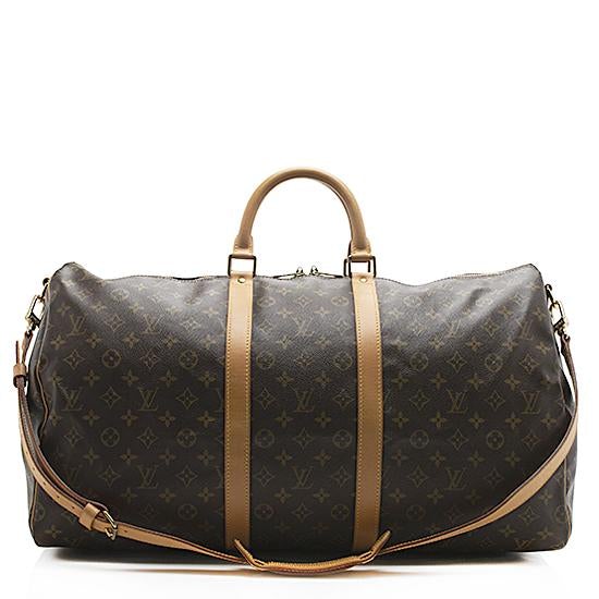 Louis Vuitton Vintage Monogram Keepall Bandouliere 55 Duffel Bag