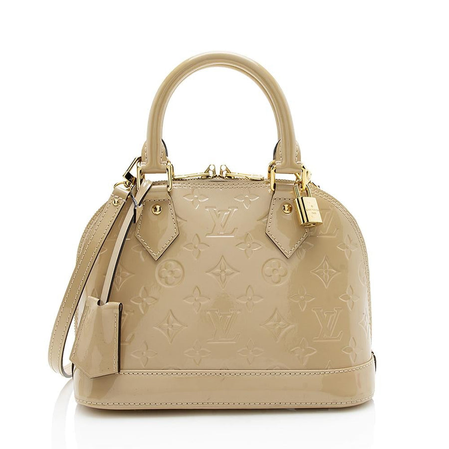 Louis Vuitton Monogram Vernis Alma BB Satchel
