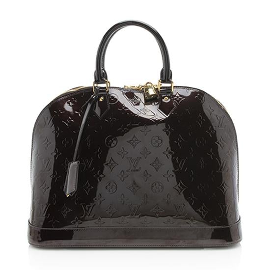 Louis Vuitton Monogram Vernis Alma GM Satchel
