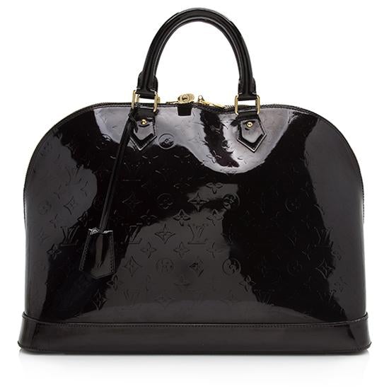 Louis Vuitton Monogram Vernis Alma GM XL Satchel