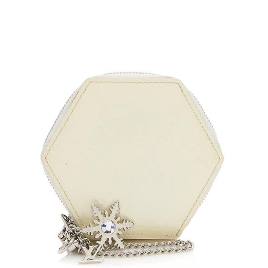Louis Vuitton Monogram Vernis Flocon Coin Purse