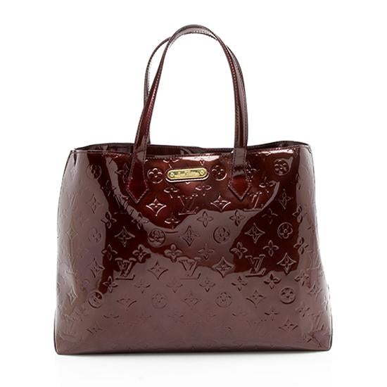 Louis Vuitton Monogram Vernis Wilshire MM Tote