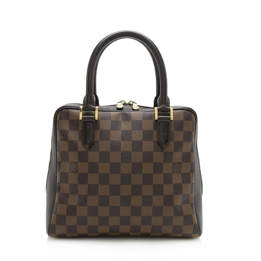 Louis Vuitton Vintage Damier Ebene Brera Satchel (SHF-11799)