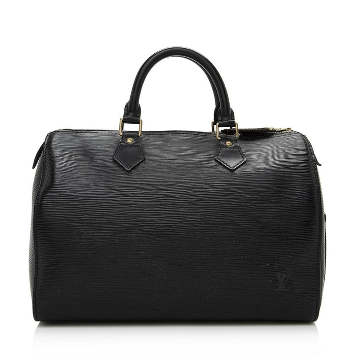 L*V Vintage Epi Leather Speedy 30 Satchel (SHF-14610)