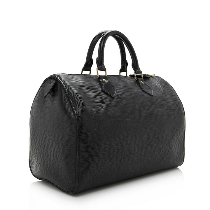 L*V Vintage Epi Leather Speedy 30 Satchel (SHF-14610)