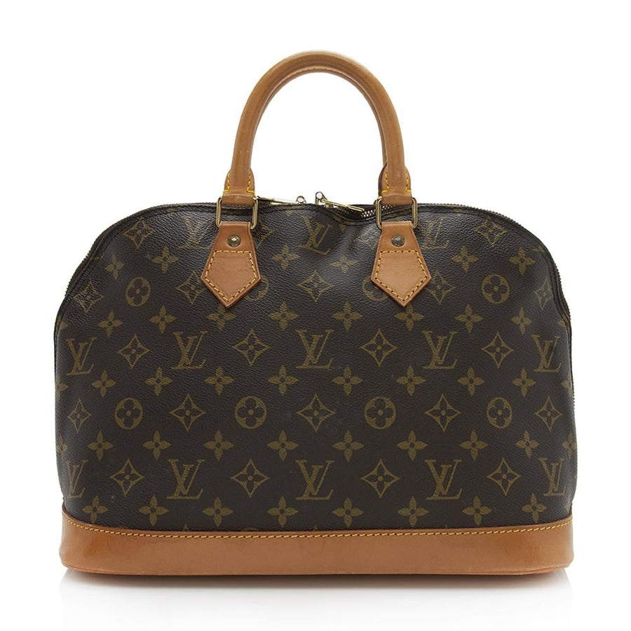 Louis Vuitton Vintage Monogram Canvas Alma PM Satchel