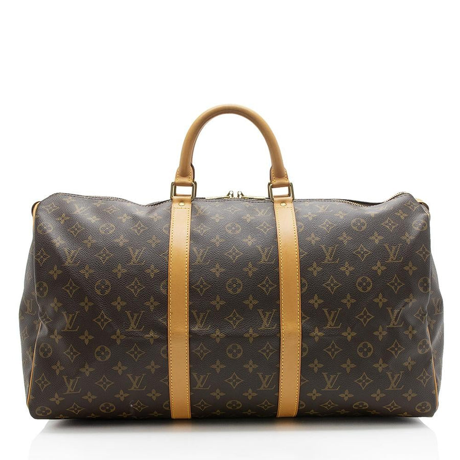 Louis Vuitton Vintage Monogram Canvas Keepall 50 Duffel Bag