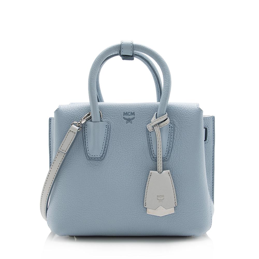 MCM Leather Milla Mini Tote (SHF-13537)