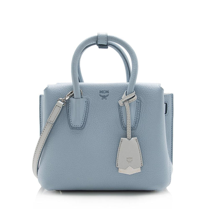 MCM Leather Milla Mini Tote (SHF-13537)