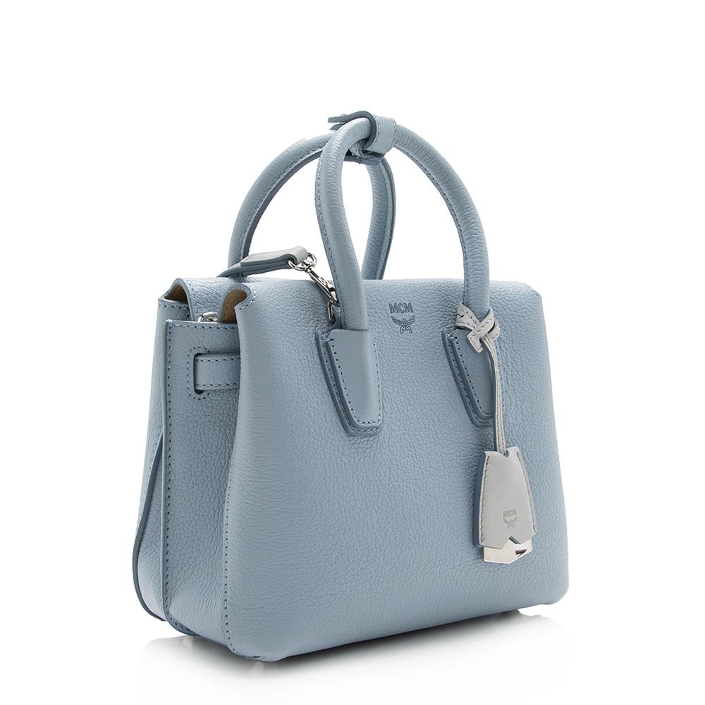 MCM Leather Milla Mini Tote (SHF-13537)