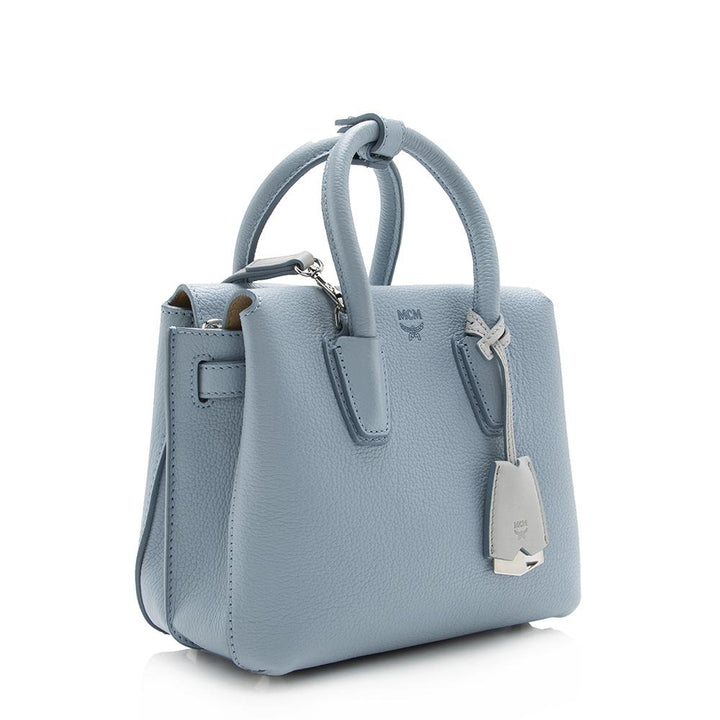 MCM Leather Milla Mini Tote (SHF-13537)