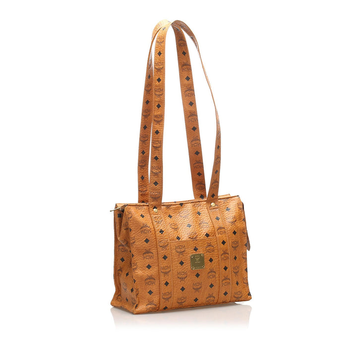 MCM Visetos Leather Tote Bag (SHG-14467)