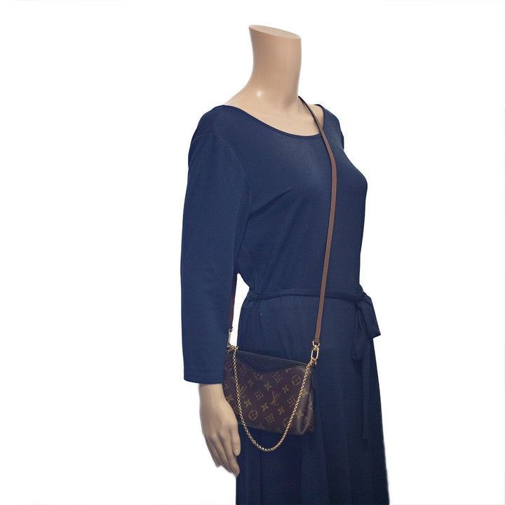 L*V Pallas Clutch Monogram/Noir