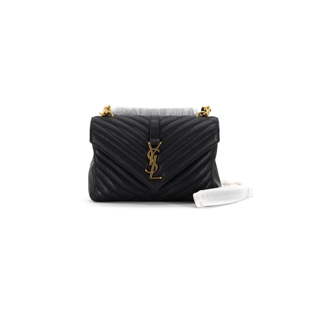 Saint Laurent Medium College shoulder Bag Black