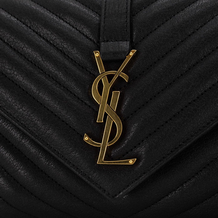Saint Laurent Medium College shoulder Bag Black