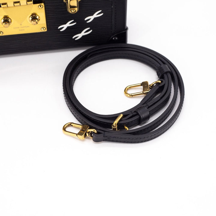 L*V Petite Malle EPI Leather Noir
