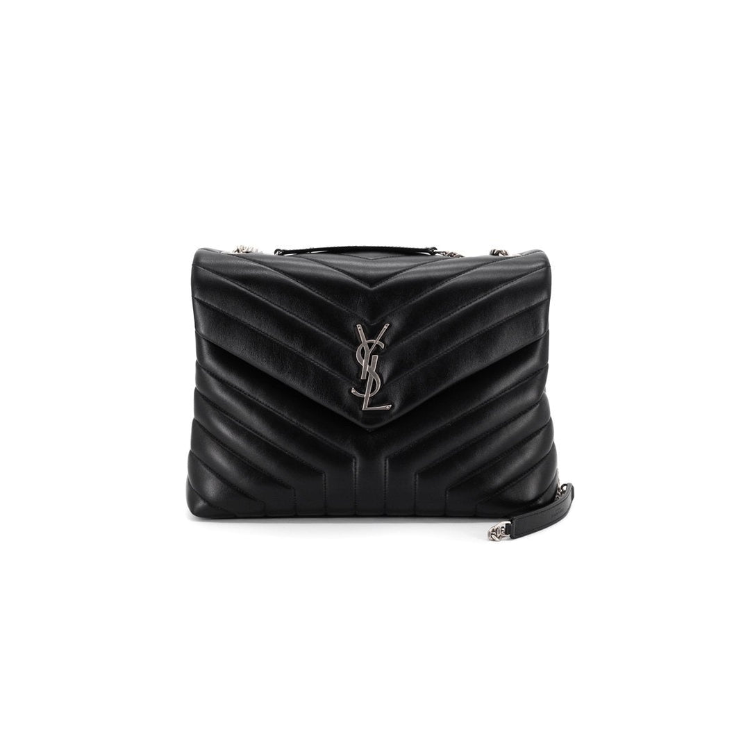 Saint Laurent Medium Loulou Bag Black