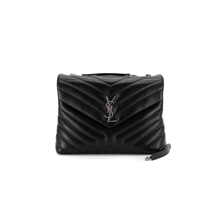 Saint Laurent Medium Loulou Bag Black
