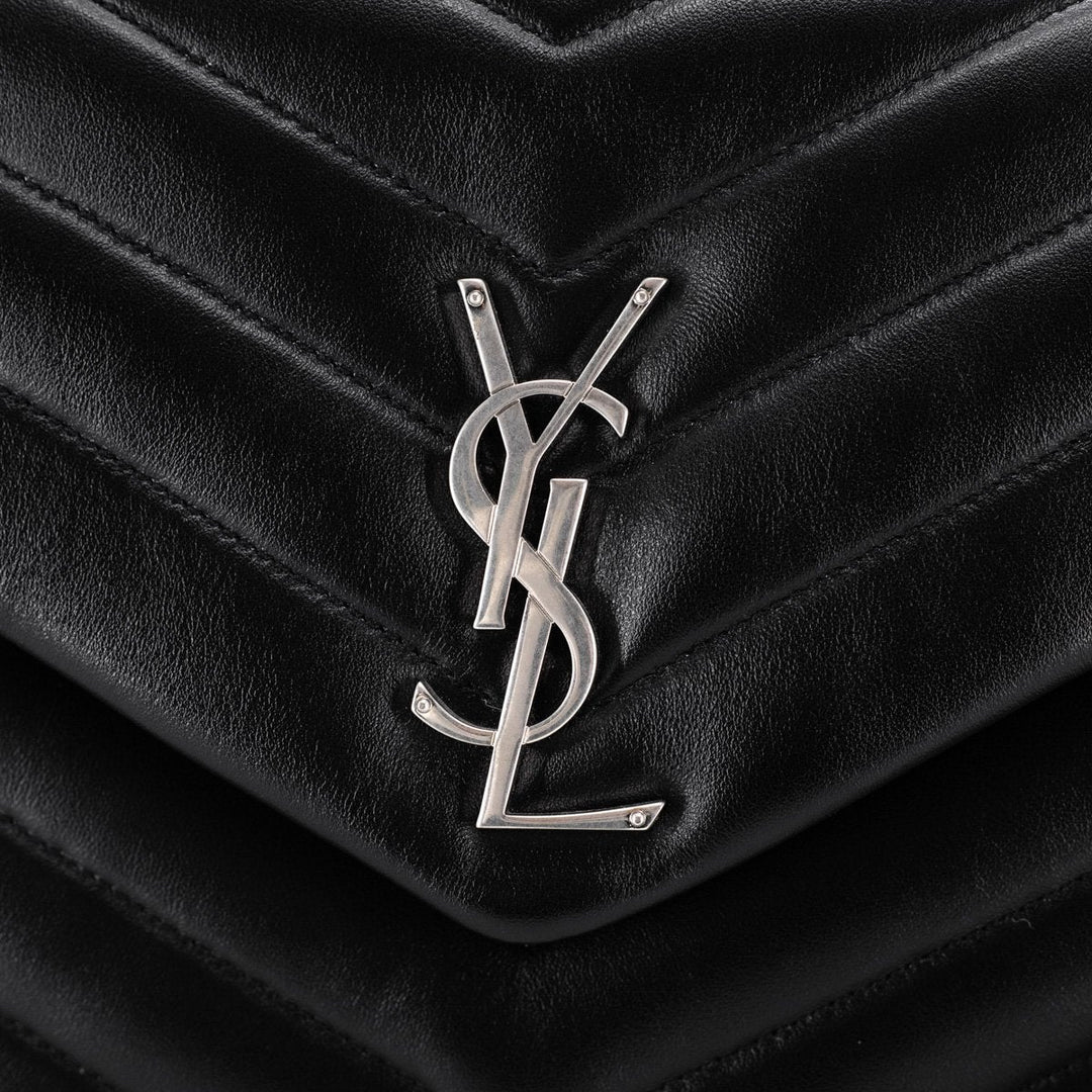 Saint Laurent Medium Loulou Bag Black