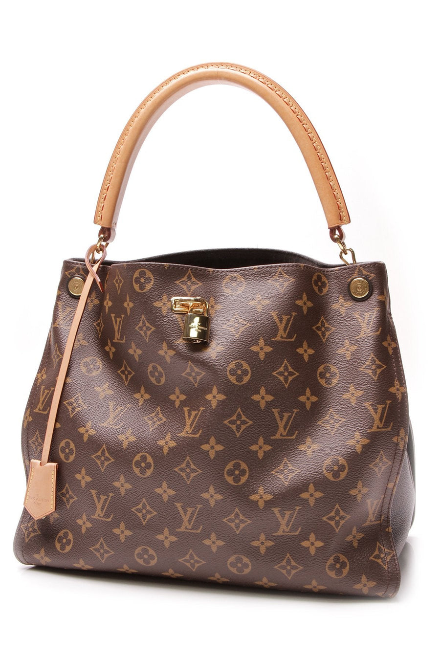 Gaia Shoulder Bag - Monogram/Noir