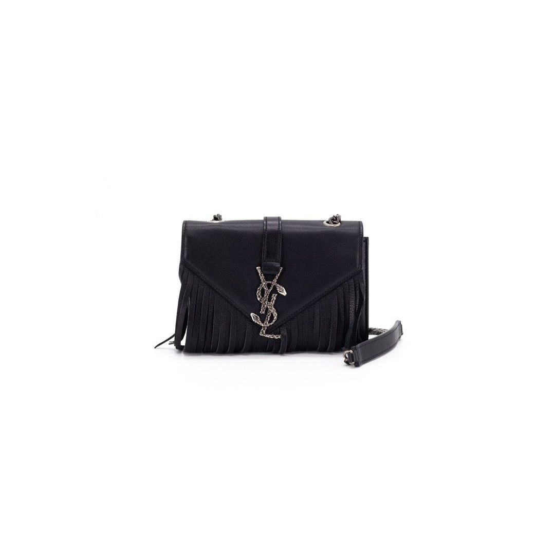 Saint Laurent Wallet On Chain Black