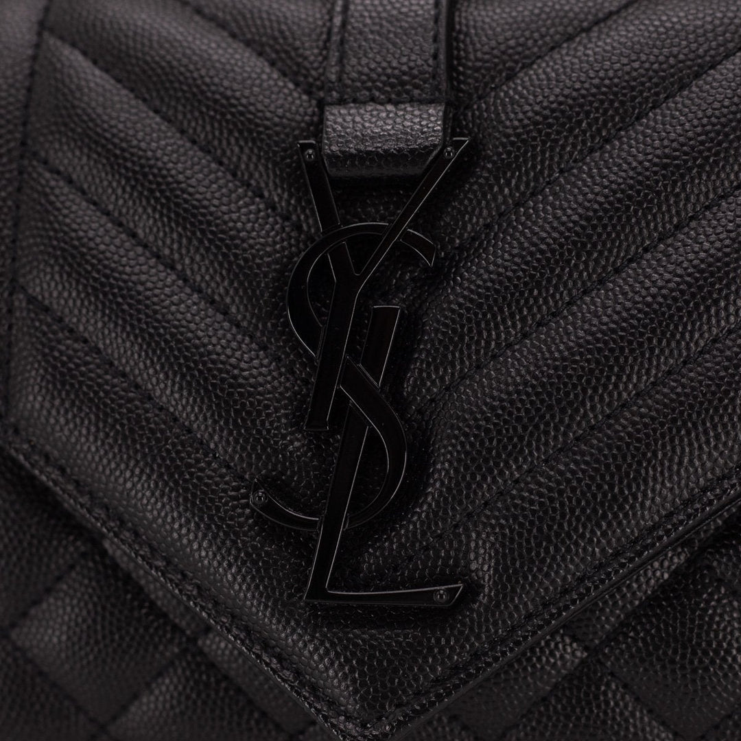 Saint Laurent Small Envelope Bag So Black