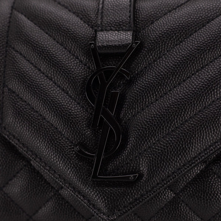 Saint Laurent Small Envelope Bag So Black