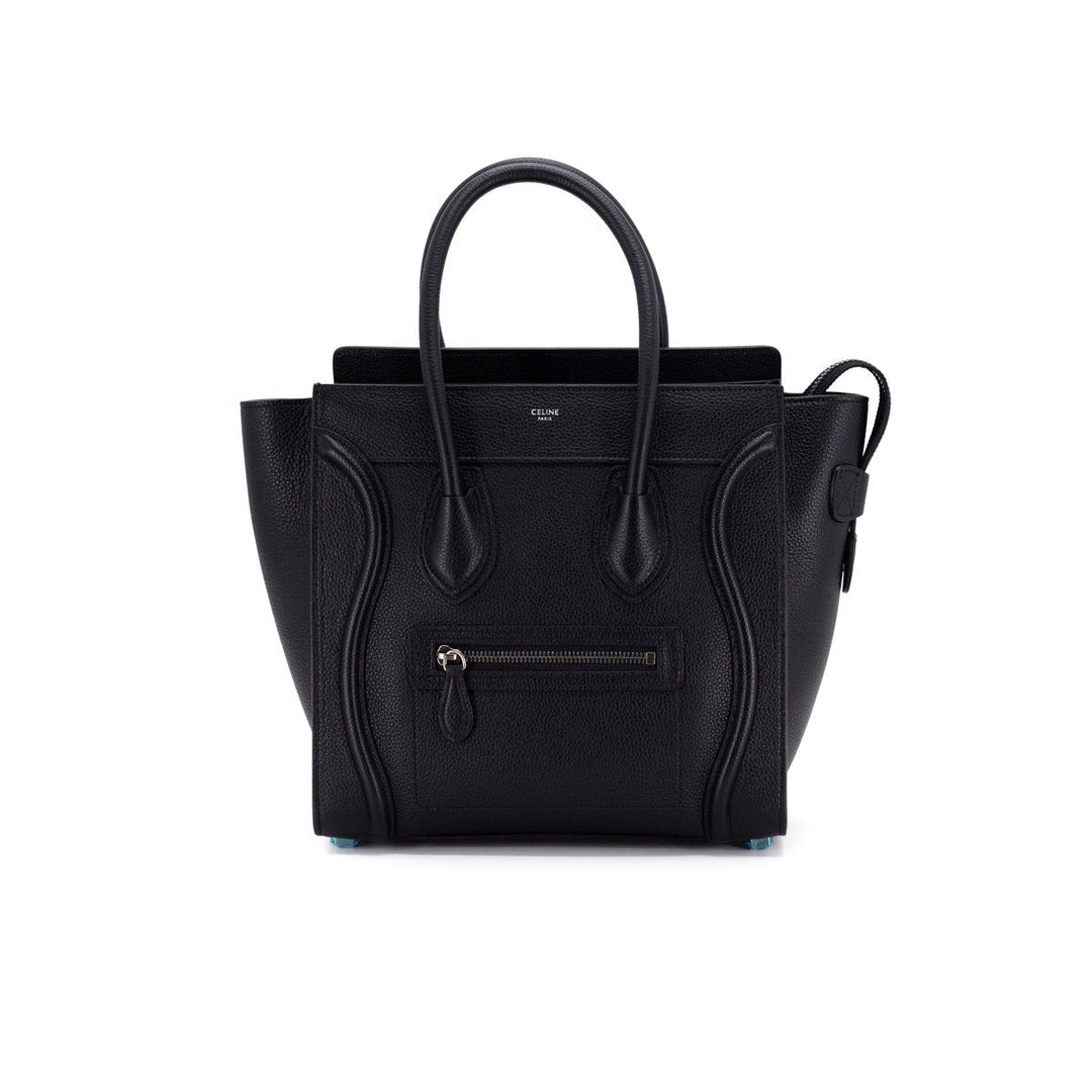 Celine Luggage Micro Black